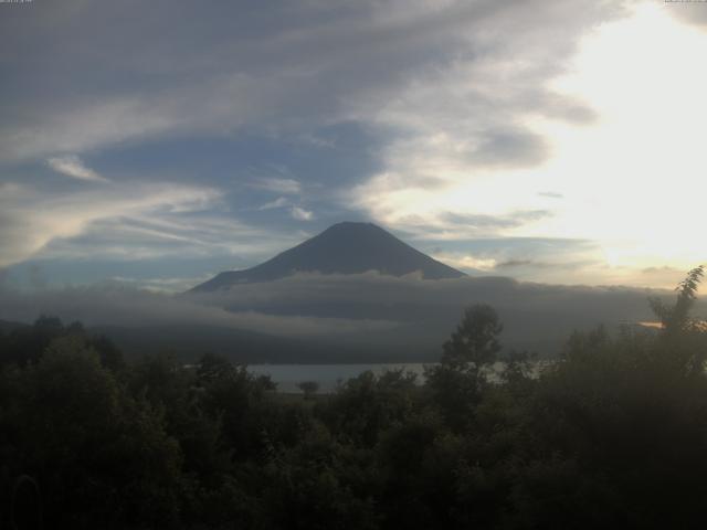 山中湖からの富士山