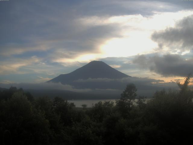 山中湖からの富士山