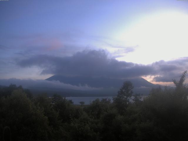 山中湖からの富士山