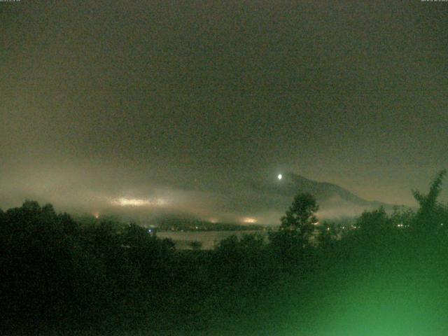 山中湖からの富士山