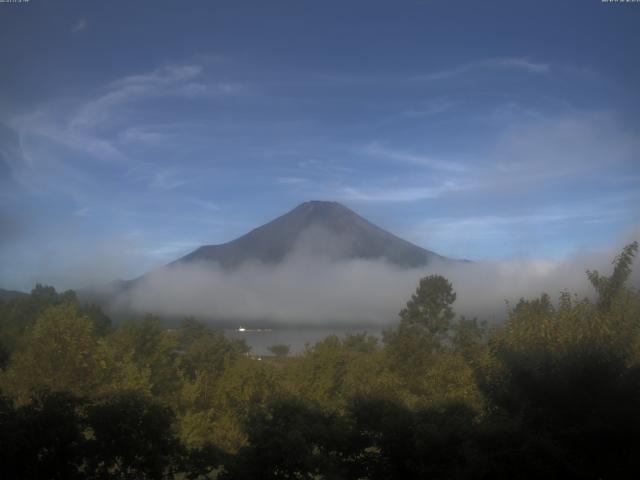 山中湖からの富士山