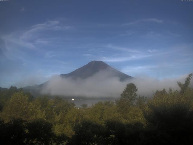 山中湖からの富士山