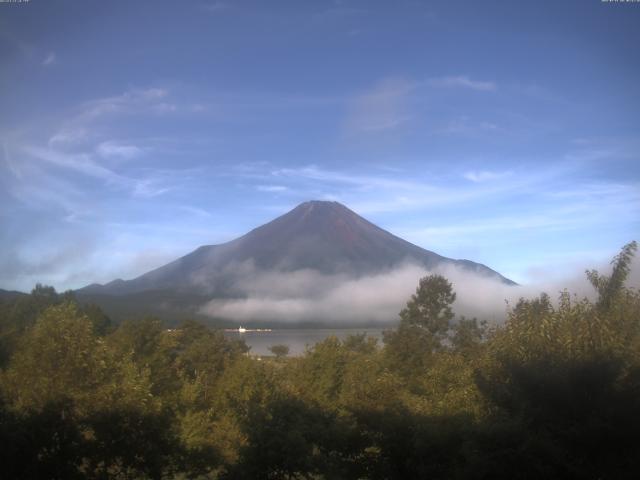 山中湖からの富士山