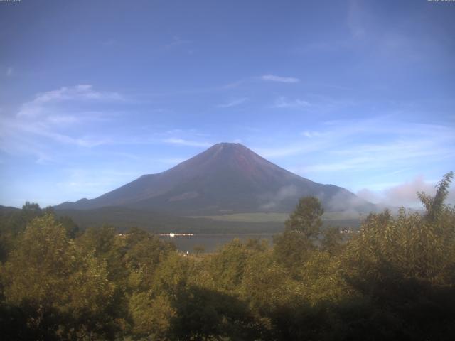 山中湖からの富士山
