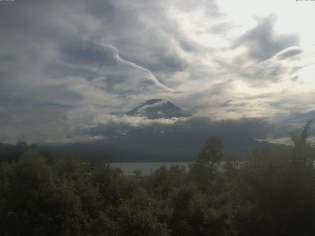 山中湖からの富士山