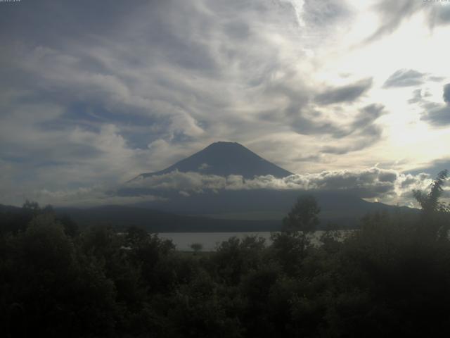 山中湖からの富士山