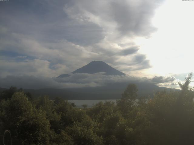 山中湖からの富士山