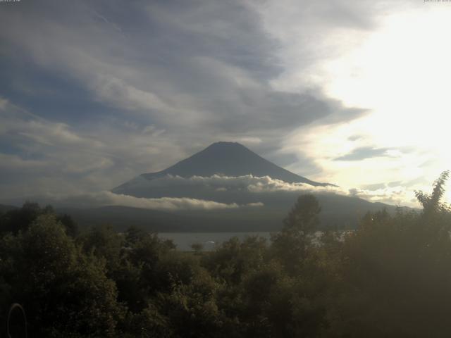 山中湖からの富士山