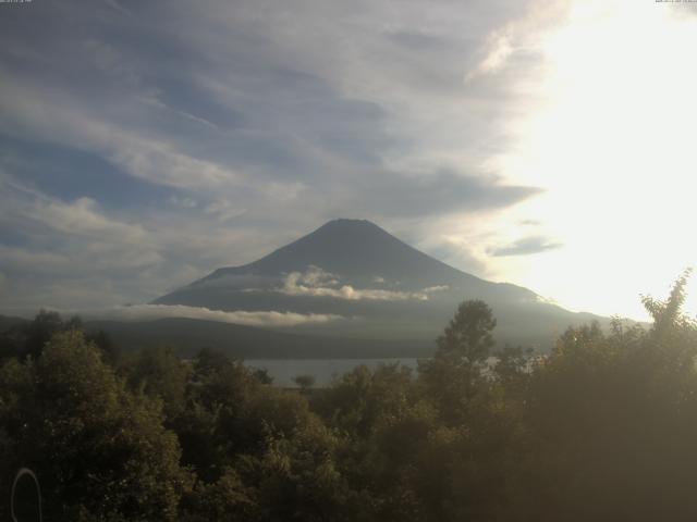 山中湖からの富士山