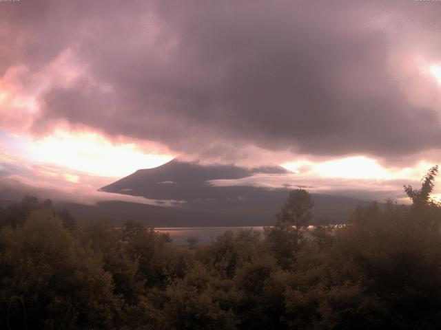 山中湖からの富士山