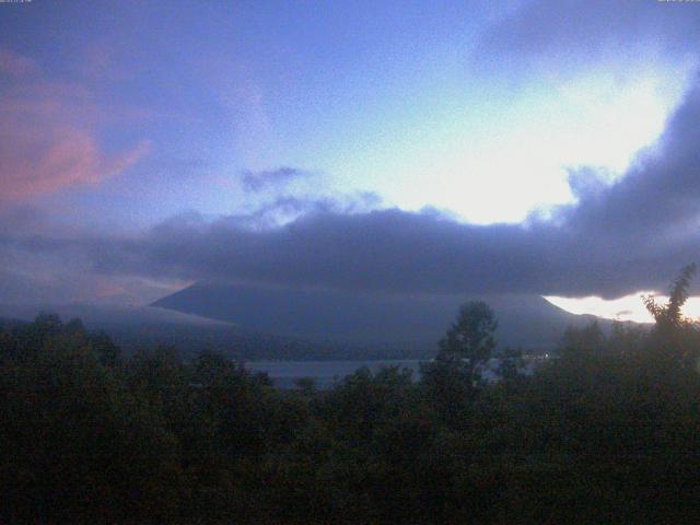 山中湖からの富士山