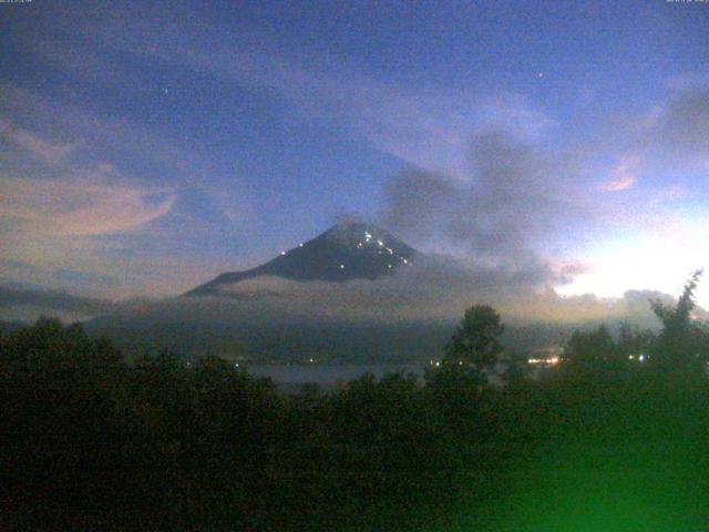山中湖からの富士山