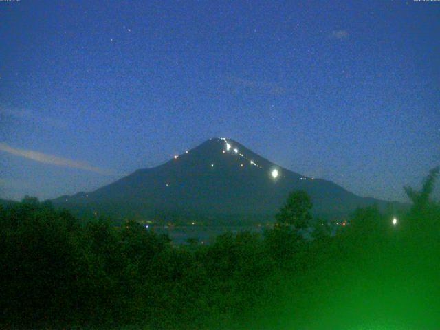 山中湖からの富士山