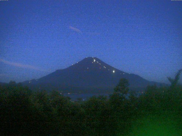山中湖からの富士山