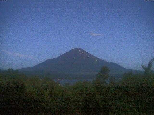山中湖からの富士山