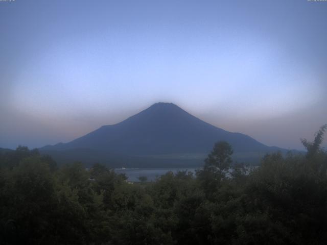 山中湖からの富士山