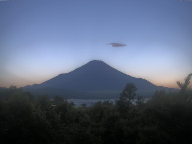 山中湖からの富士山