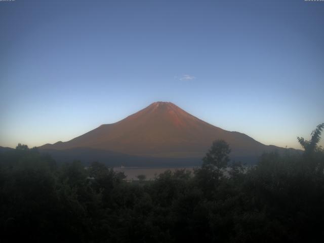 山中湖からの富士山