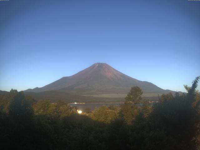 山中湖からの富士山