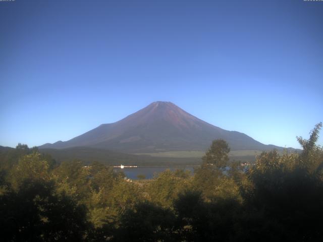 山中湖からの富士山