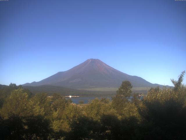 山中湖からの富士山