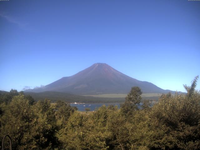 山中湖からの富士山