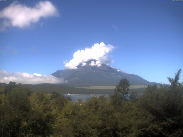 山中湖からの富士山