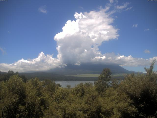 山中湖からの富士山