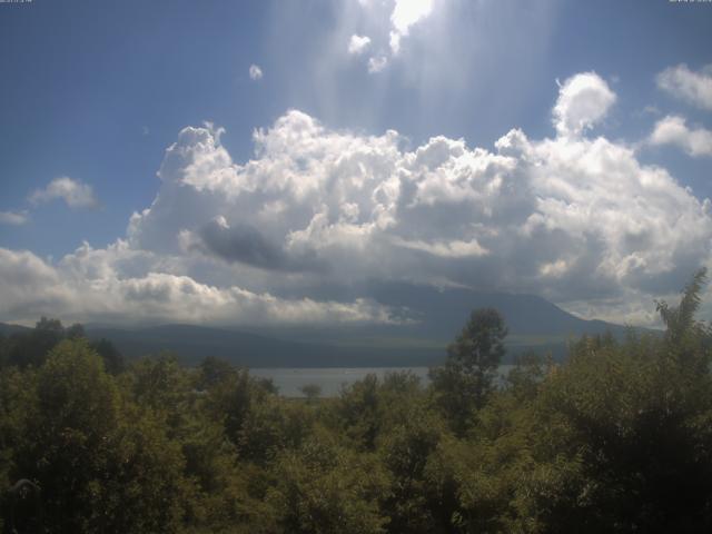 山中湖からの富士山