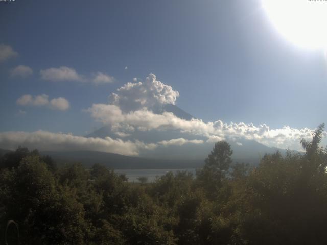 山中湖からの富士山