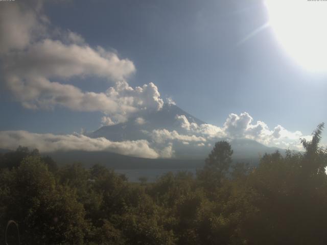 山中湖からの富士山