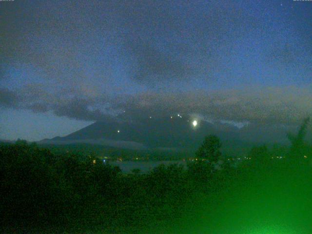 山中湖からの富士山