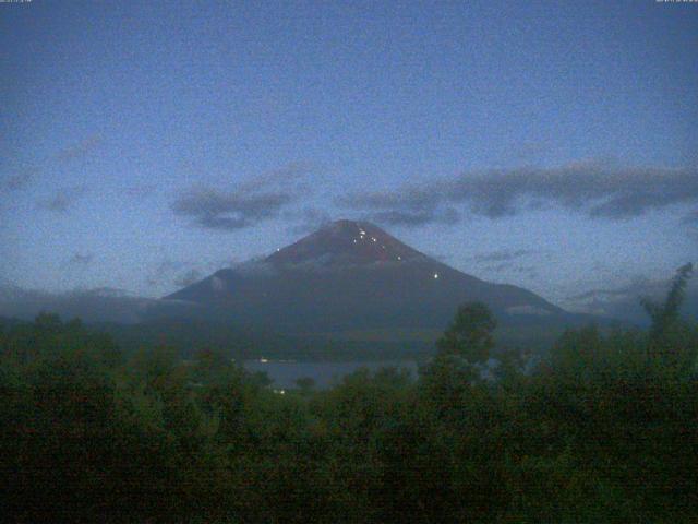 山中湖からの富士山