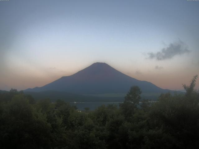 山中湖からの富士山