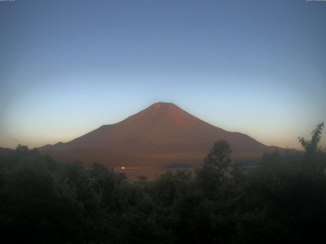 山中湖からの富士山