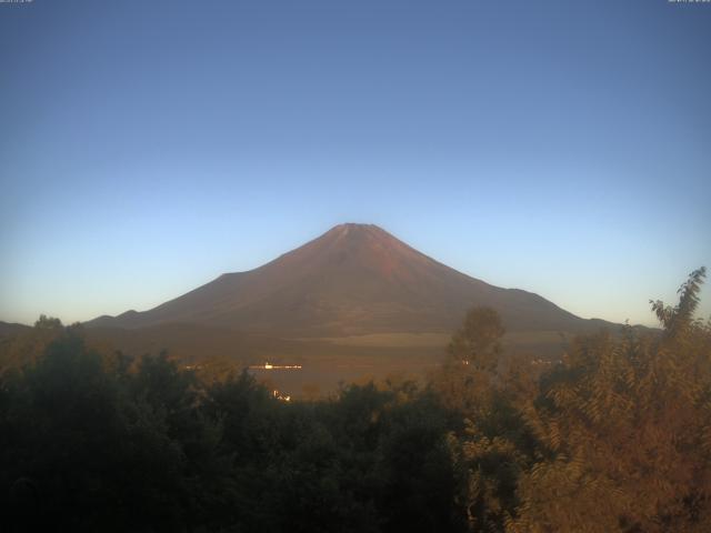 山中湖からの富士山