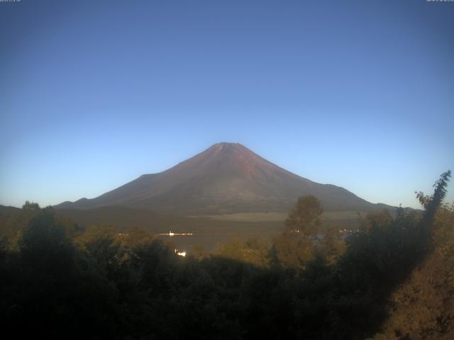 山中湖からの富士山