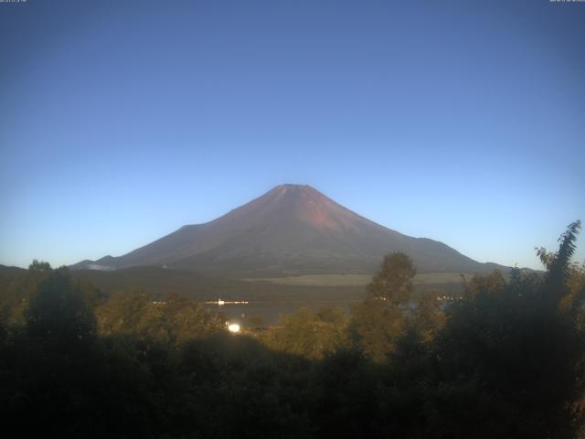 山中湖からの富士山