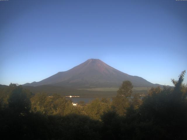 山中湖からの富士山