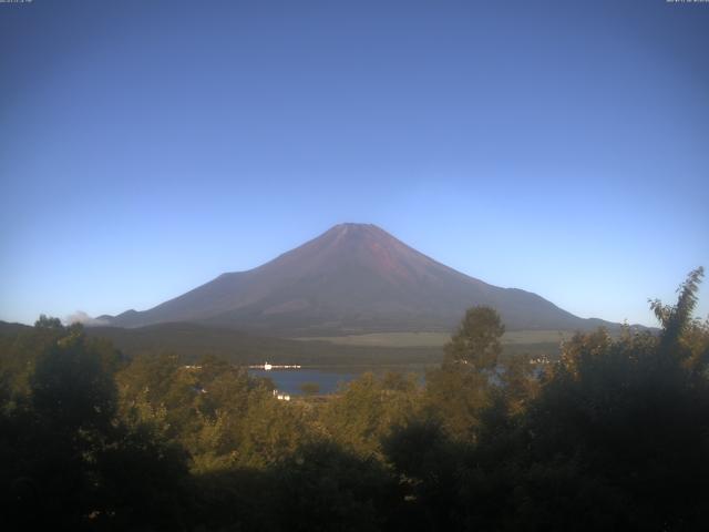 山中湖からの富士山
