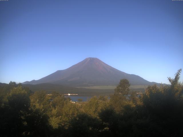 山中湖からの富士山