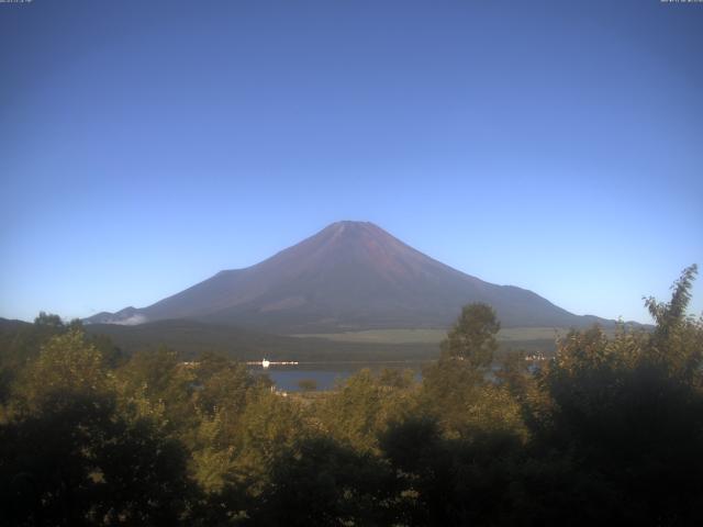 山中湖からの富士山
