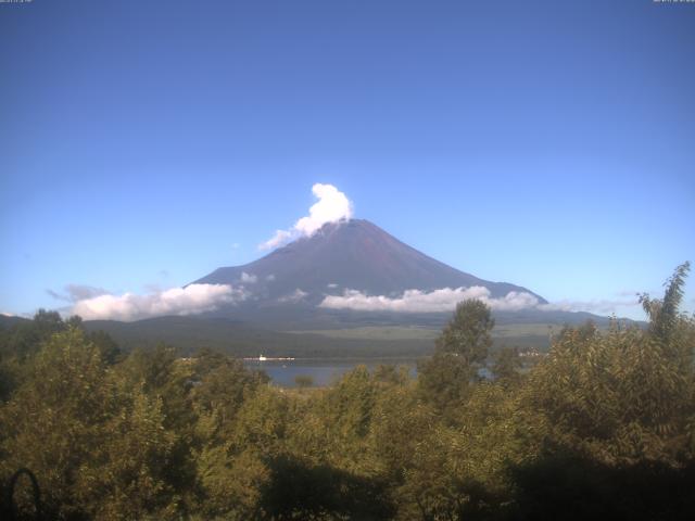山中湖からの富士山