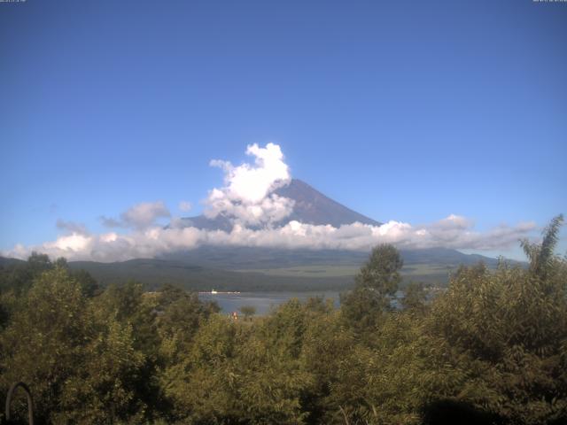 山中湖からの富士山