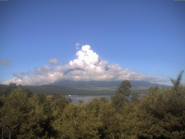 山中湖からの富士山
