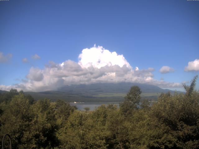 山中湖からの富士山