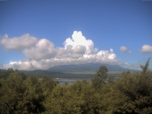 山中湖からの富士山