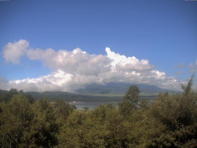 山中湖からの富士山
