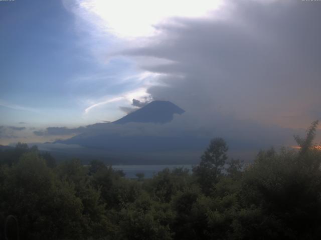山中湖からの富士山