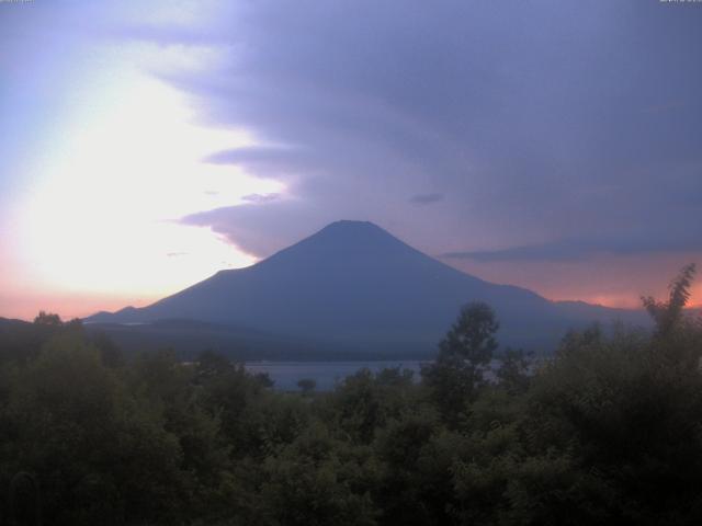 山中湖からの富士山
